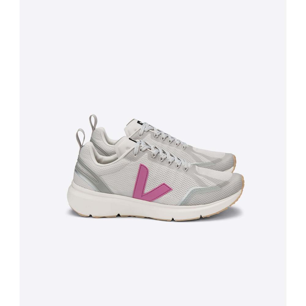 Veja CONDOR 2 ALVEOMESH Women\'s Shoes Grey/Pink | CA 496AHK